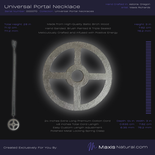 Universal Portal Necklace Silver (000070)