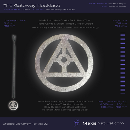 The Gateway Necklace Silver (000115)