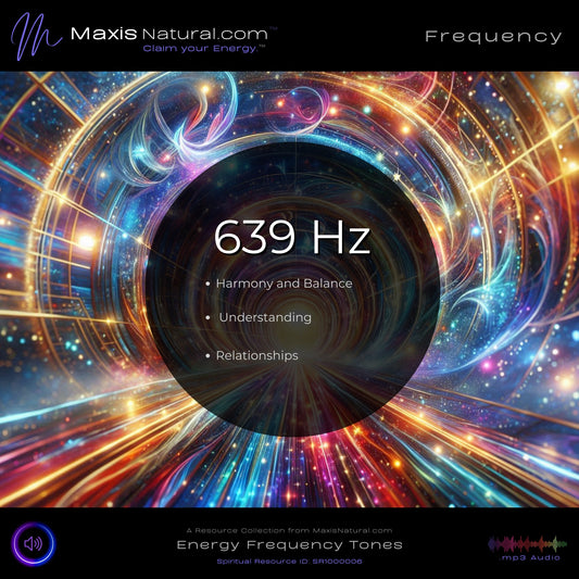 639 Hz Solfeggio Brainwave Frequency Tone Harmony and Balance Understanding Relationships (SR1000006)