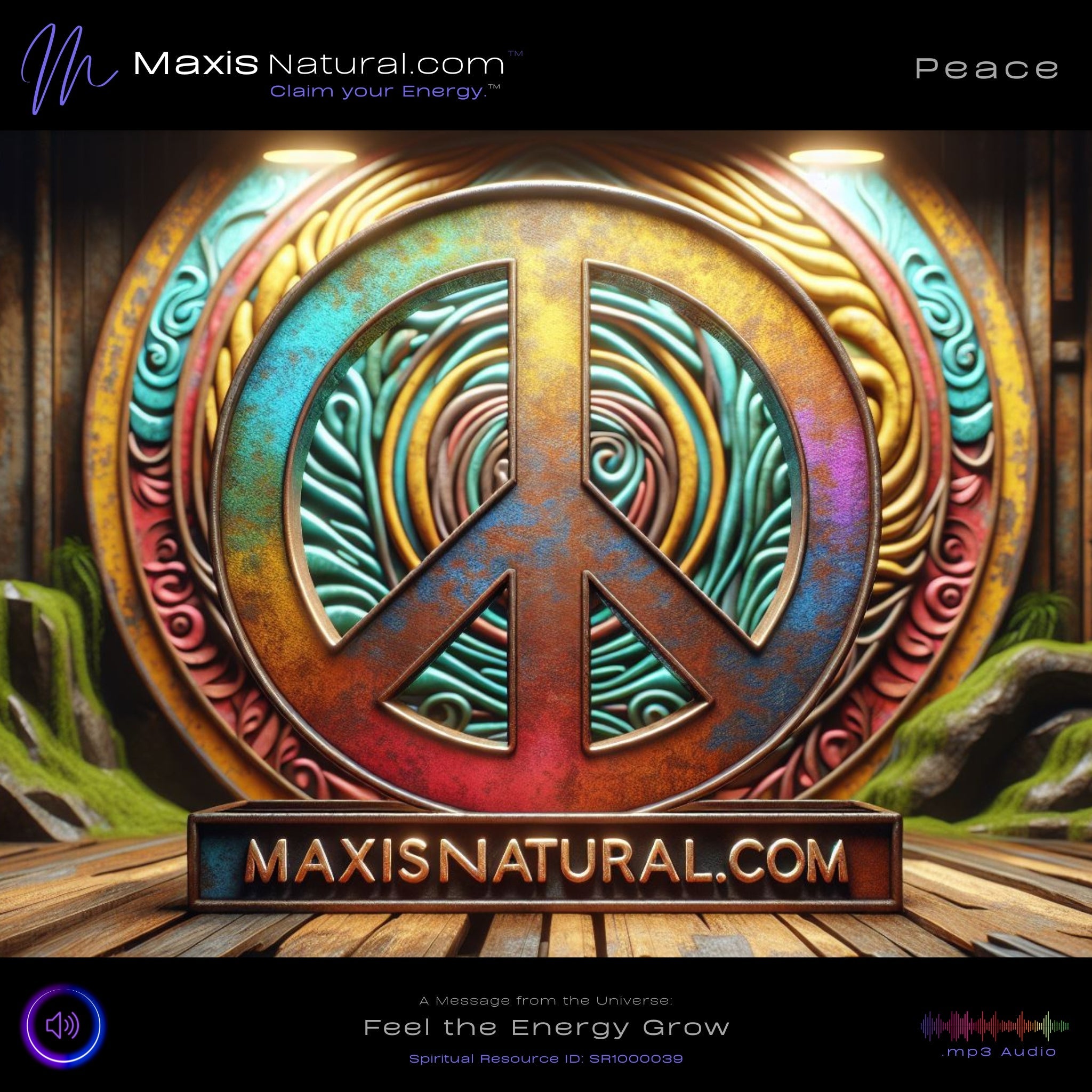 Maxis Natural Feel the Energy Grow Peace and Happiness (SR1000039)