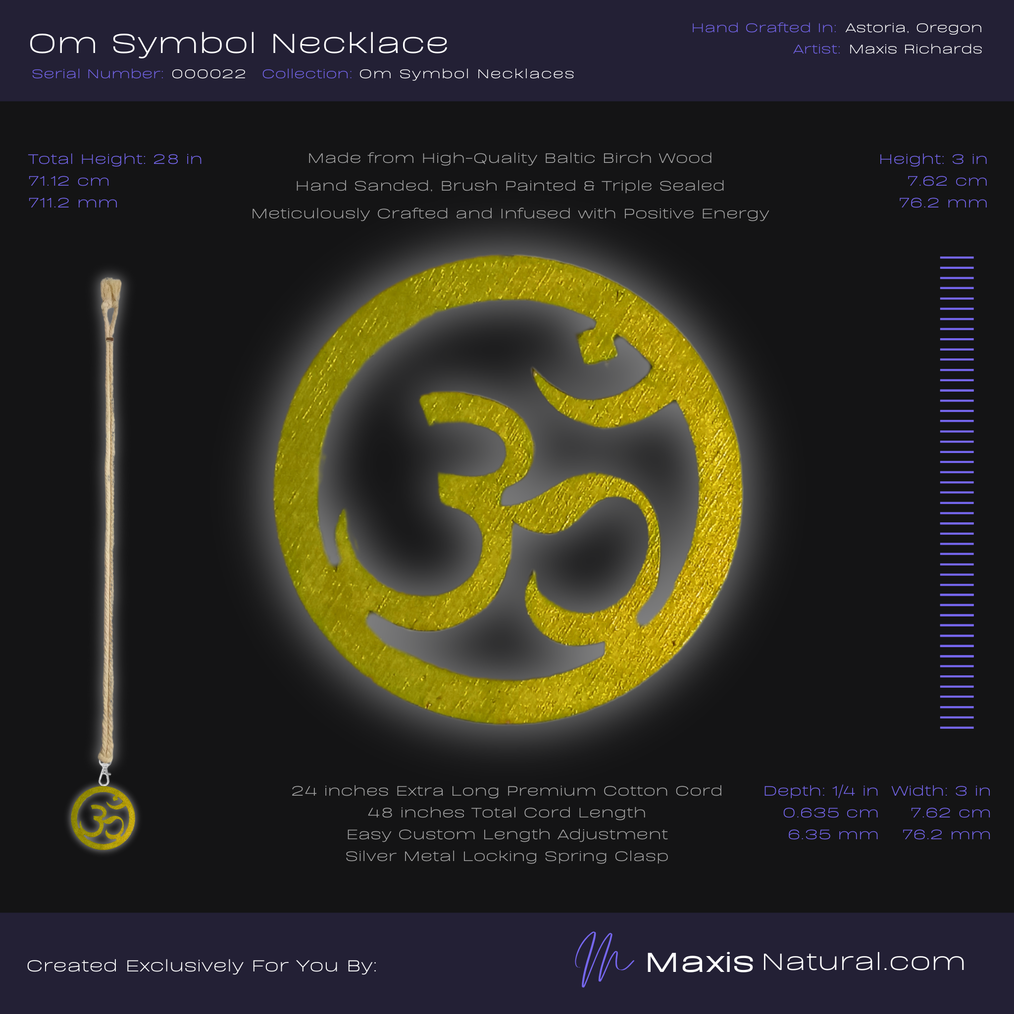 Om Symbol ॐ Necklaces