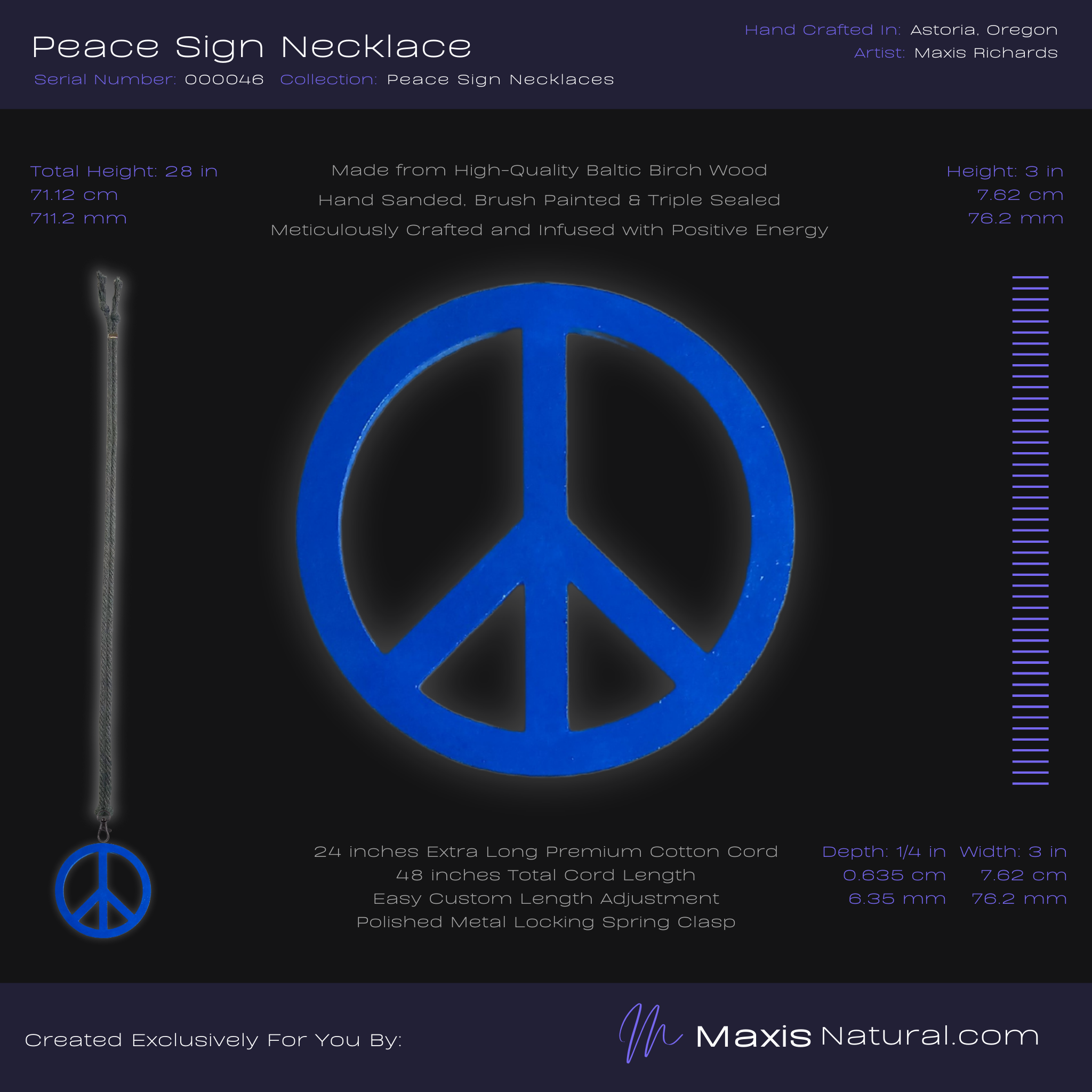 Peace Sign Necklaces