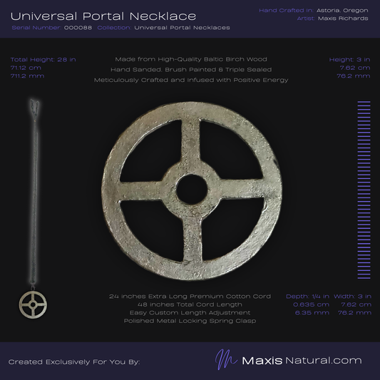 Universal Portal Necklace Silver (000088)