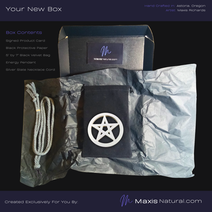 Universal Pentacle Necklace White Blaze (000124)