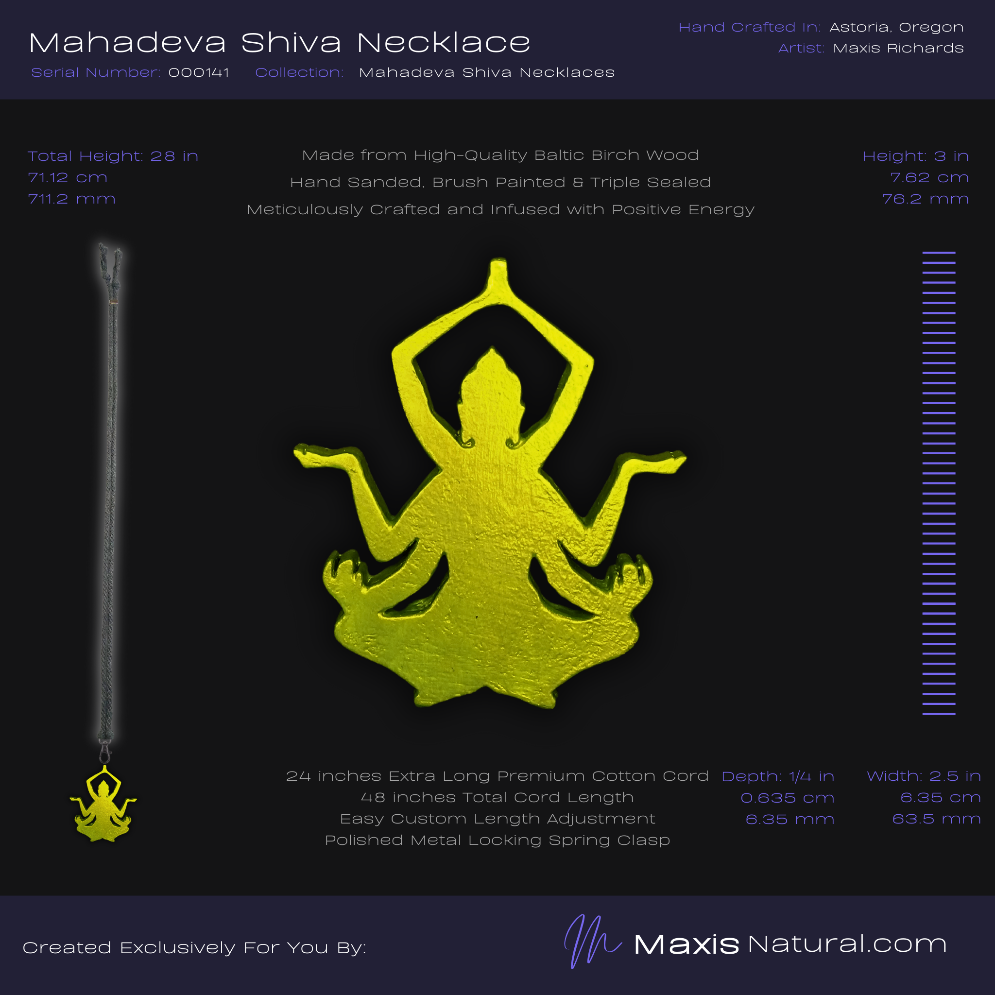 Mahadeva Shiva Necklaces