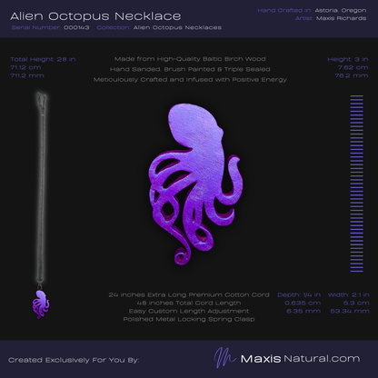 Octopus Alien Purple (000143)