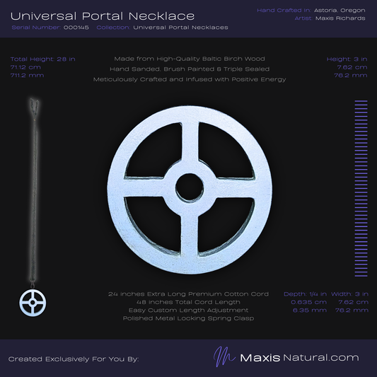 Universal Portal Necklace White Blaze (000145)