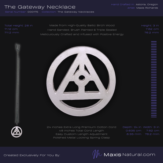 The Gateway Necklace White Blaze (000175)