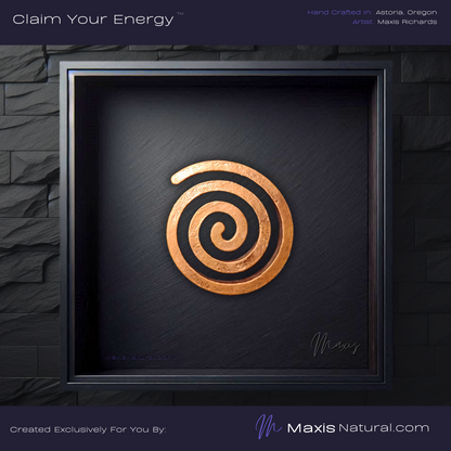 Universal Spiral Necklace Copper (000230)