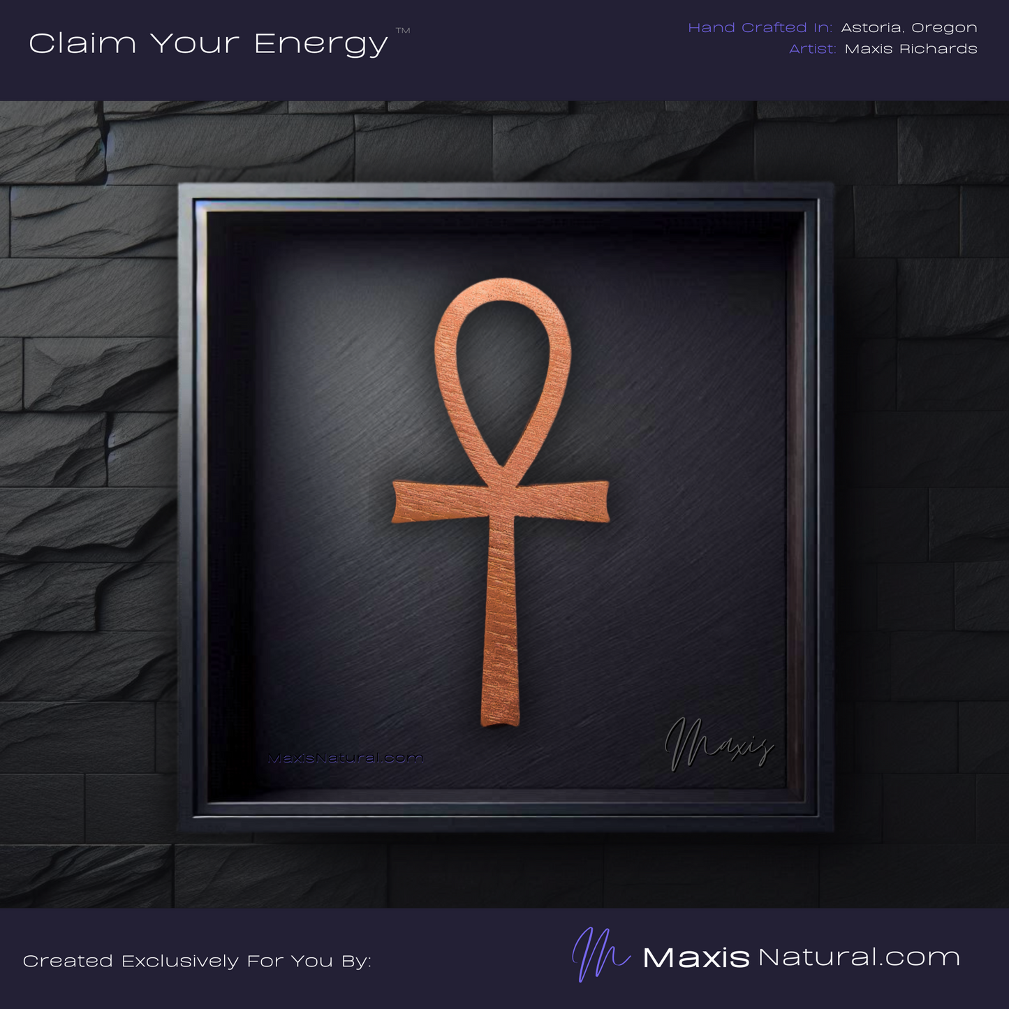 Ankh Symbol Necklace Copper (000281)