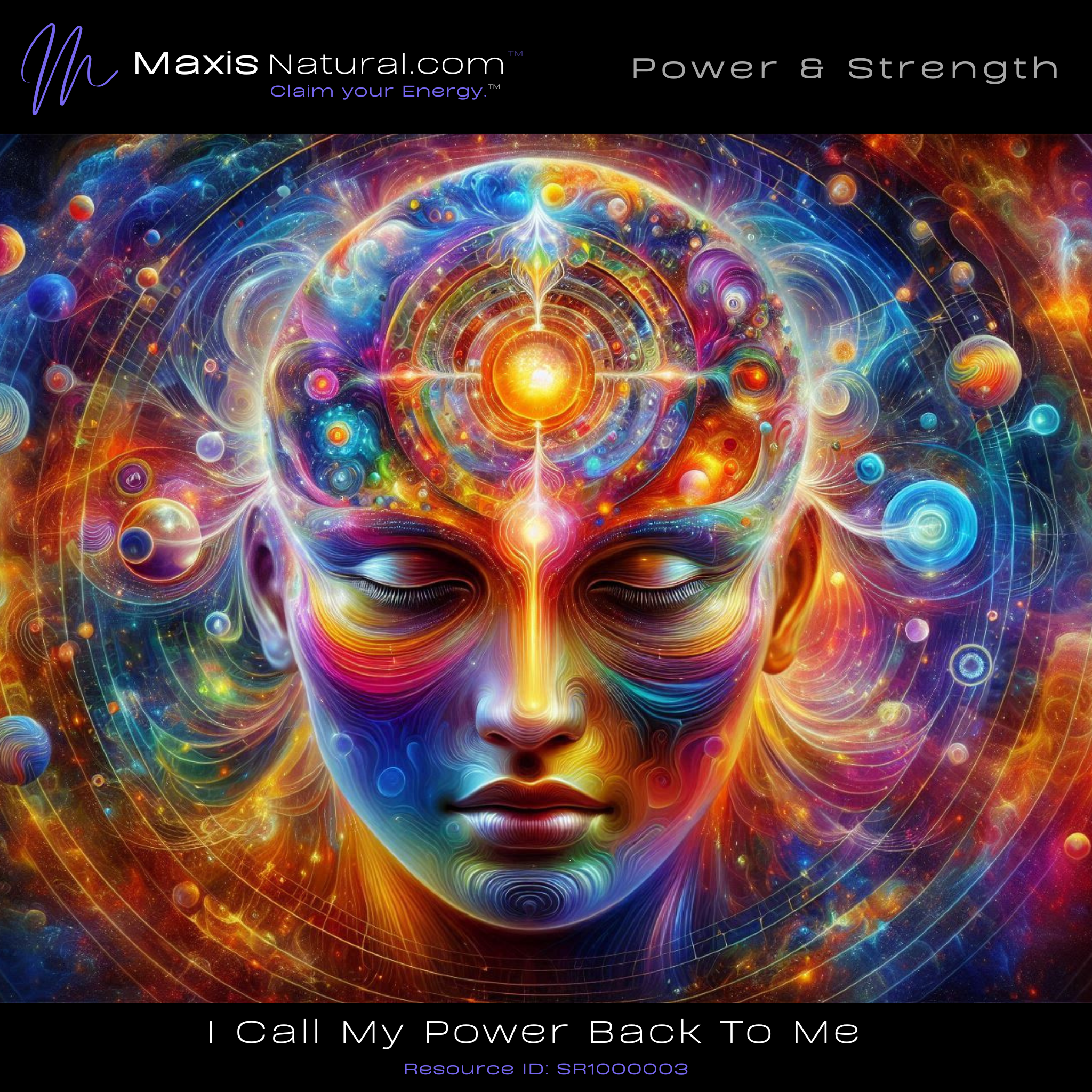 I Call My Power Back To Me Strength and Protection Self Affirmation