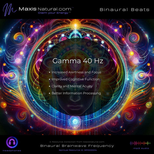 Gamma 40 Hz Binaral Beats Increased Alertness and Focus Clarity  Improved Cognitive Function  (SR1000014)