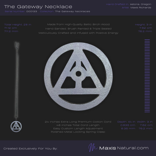 The Gateway Necklace White Blaze (000133)